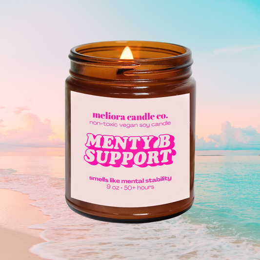 menty b support - coconut, vanilla sugar, & amber